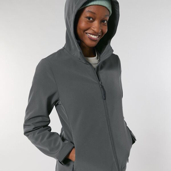 Women’s Stella Discoverer hooded softshell  (STJW159) Thumbnail