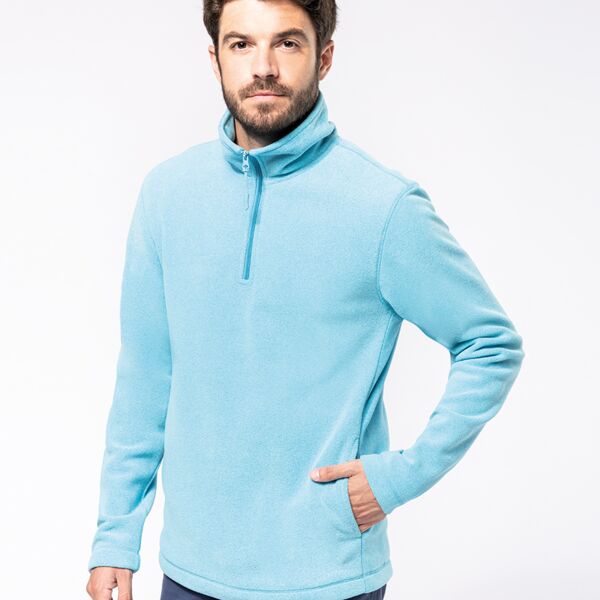 Kariban Enzo Zip Neck Micro Fleece Thumbnail