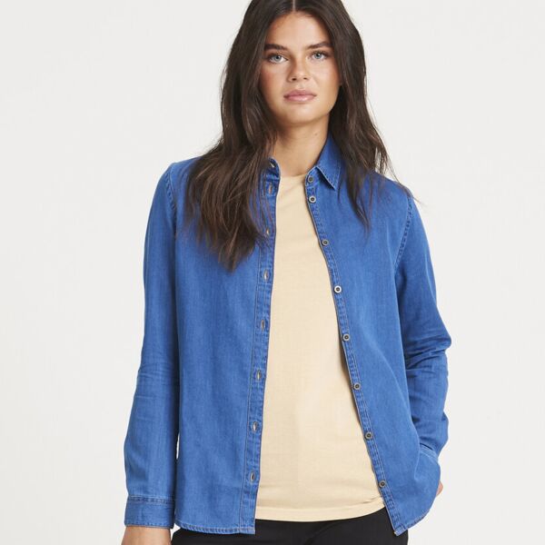 Women's Lucy denim shirt Thumbnail