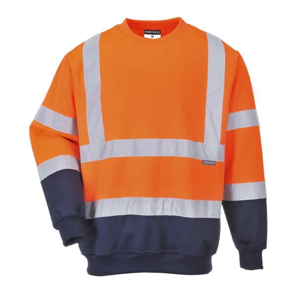 Hi-Vis Contrast Sweatshirt Thumbnail