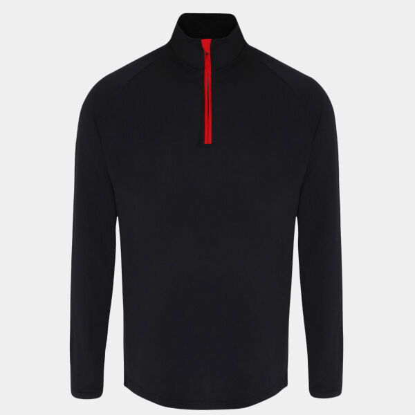 TR110 TriDri Long Sleeve Performance 1/4 Zip Thumbnail